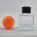 Ougual 4pcs Square Glass Bottles for Essential Oils & Room Fragrance Diffuser (50ML Black Caps) - International Shipping Available - Buy Online on GoSupps.com