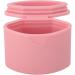Silicone Travel Makeup Containers Silicone Cream Jars with Spoon 12ml Proof Portable Refillable Empty Ornaments Pills for Outdoor Use (Pink) - Buy Online on GoSupps.com