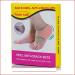 Unisex Vented Moisturizing Silicone Gel Heel Socks for Swelling Pain Relief Foot Care Ankle Support Pad (Skin Color) Black