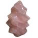 Natural Crystal Rough 120-150mm Natural Rose Quartz Decorations Crystals Flame Stone for healing1pc PEIQIYIN