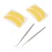 2 Pairs U Shape Eyelash Curling & Perming Pads | Universal Eyelash Extensions Tool - Perfect for International Shipping - Buy Online on GoSupps.com