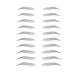 Stick On Eyebrows | Fake Eyebrows - 3D False Hair Like Peel Off Instant Transfer Brows For Women And Men Natural Strokes Shaping Aviere