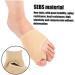 Orthopedic Toe Brace with SEBS - Bunion Corrector & Hallux Valgus Brace for Foot Pain Relief | Breathable Lycra Fabric Toe Separator for Women and Men - Size L - Buy Online on GoSupps.com
