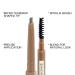Music Flower Teardrop Tip Eyebrow Pencil - Soft Grey, Long Lasting Dual Ended Brow Pen - Buy Online on GoSupps.com