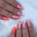 24Pcs Press on Nails Medium French Tips Fake Nails Acrylic Square False Nails Summer Reusable Artificial Nails for Women Girls