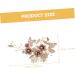 SKISUNO Flower Leaf Comb Wedding Hair Accessories Bridal Hair Accessories Wedding Hair Comb Flower Bridal Hair Comb Crystal Bridal Hair Comb Headgear Rhinestones Bride Alloy Rhinestone - Buy Online on GoSupps.com