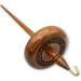 Revolution Fibers Handcrafted Top Whorl Drop Spindle for Hand Spinning - 11 Shaft, 3.25 Whorl - Rosewood Flora - Buy Online on GoSupps.com