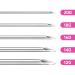 Gospire 30 pcs 14G Piercing Needles | Stainless Steel Disposable Body Piercing Supplies - Buy Online on GoSupps.com