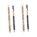 FRCOLOR 4Pcs Highlighter Makeup Pencil Dark Brown Eyebrow Pencil Eyebrow Pencil Brow Makeup Lasting Eyebrow Pencils Eyeliner Pencil For Women Cosmetic