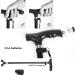 Older Crutches Canes/Crutches 4 Legged with Led Light Ergonomic Height Adjustable Handle for Older Men Arthritis Elderly Injured Women Black Cane Senior Grandma Grandpa Practical Everything is fine - Buy Online on GoSupps.com