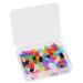100 pieces/box orthodontic codering dental identification rings Multi -colored code rings for dental methods for orthodontic methods