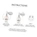 Buy Hemoton 4pcs Body Powder Spray - Glitter & Shimmering Eyeshadow Pressed & Loose Highlighter for Stunning Looks | International Shipping Available - Buy Online on GoSupps.com