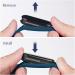 Buy Ainiv Adjustable Fitness Bracelets for Xiaomi Mi Band 3/4/5/6/7/8 - Waterproof Silicone/Nylon/Stainless Steel - 3-Pack in Black/Gray/Blue - Buy Online on GoSupps.com