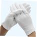 Veemoon 6 Pair Hand Protective Gloves Stretchable Lining Glove Thermal Gloves Industrial Gloves Safety Gloves Soft Gloves Cosmetic Make-up Moisturising Gloves Spa Gloves Pan Beads White - Buy Online on GoSupps.com
