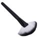 Large Slim Fan Makeup Brush Blending Highlighter Face Contour Powder Brush New Released Nice Design Black