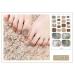 WOKOTO Gradient Toe Nail Polish Strips & Stickers Kit - 20 Sheets, Colorful Glitter Toenail Wraps with 22 Tips Per Sheet + Nail File - Perfect for Women's Nail Salon Manicure - Buy Online on GoSupps.com