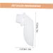 Curly Gel Toe Separator 4 Pairs - Silicone Thumb Protector for Hallux Valgus & Metatarsalgia - Big Toe Straightener & Hammer Brace - White 7x3.5cm - Buy Online on GoSupps.com