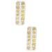 FRCOLOR Tiger Ears Headband Boxes Nail Decorations for Nail Art Nail Art Decoration Manicure Nail Gold Decorations Nail Art Ornaments DIY Nail 3D Hollow Out Manicure Decoration