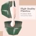 Flat Top Kabuki Foundation Brush - Blending Liquid & Powder with Bonus Case (Green) - Buy Online on GoSupps.com