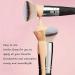 Makeup Brushes Dual-ended Foundation Brush Concealer Brush Perfect for Any Look Premium Luxe Hair Rounded Taperd Flawless Brush Ideal for Liquid Cream Powder Blending Concealer - Buy Online on GoSupps.com