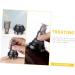 Durable Scalp Applicator Essential Oil Device - Comb & Massager for Scalp Care | 4x4cm Black - Buy Online on GoSupps.com