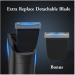 Buy Kibiy Electric Body Razor for Men - IPX7 Waterproof Trimmer with Ceramic Blade & LED Light - Perfect for Intimate Grooming - Buy Online on GoSupps.com