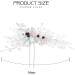 Unicra Crystal Bride Wedding Hair Pins Silver Rhinestone Clips Headpiece Bridal Hair Accessories for Women and Bridesmaid - Buy Online on GoSupps.com