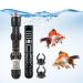 ESOE's heating rod aquarium 25W aquarium heating waterproof aquarium heater aquarium heater with thermostat for aquariums water turtles aquarium up to 30l (25W with protective cover)