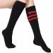 WSYKC compression stockings (2 pairs) black closed compression stockings 23-32mmhg suitable for all types of workers who have to stand for a long time XL