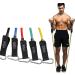 11 Pcs/Set TPE Resistance Bands 100LB 150LB Women Colorful Fitness Training Belt Yoga Pull Rope Gym Equipment Elastic Tube (Multi Colored) Multicolor colored - Buy Online on GoSupps.com