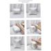 Nail Cushion Nail Cushion Soft Pu Leather Manicure Hand Rest Cushion Dual Use Hand Pillow White - Buy Online on GoSupps.com