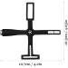 1 Nail Salon Magnet - Innovative Women Magnet Duraable Nail Decor Tool | Multifunctional Beginners Nail Polish Women Stick Metal 4.05 * 4.2 Inches Black - Buy Online on GoSupps.com