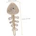 minkissy Fishbone Hairpin Rhinestone Hair Clip Metal Hair Barrettes Hair Accessory for Girls Hair Accessories Girls Hair Accessory Girls Hairpin Alloy Fashion Duckbill Clip Miss Golden - Buy Online on GoSupps.com