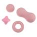 Clispeed 4 piece Massageball set Running point Myofascial muscle roll Lacrosse balls silicone massage answer hand exercise yoga massage lacrosse massage pressure point fitness pebble angel peanut suite