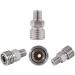 HMKUGO Male Thread to 8MM Female Quick-Disconnect Stainless Steel Adapter w/ O-Ring for PCP Paintball Charging - Buy Online on GoSupps.com
