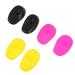SOLUSTRE 6Pcs Professional Ear Protectors Plastic Hair Dye Earmuffs Waterproof Ear Covers for Hair Dyeing Washing Hairdressing  Black& Pink& Yellow Colorful