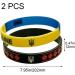 2pcs Ukraine Flag Silicone Bracelets | Rubber National Flag Wristbands | Unique Ukrainian Gifts & Souvenirs for Fans - Buy Online on GoSupps.com