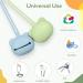 Shop Airfish Silicone Pacifier Box 2 Pack - BPA-Free Baby Bear Pacifier Holder & Travel Case in Blue & Green - Buy Online on GoSupps.com