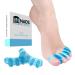 Toe Separators Restore Feet to Their Original Shape Bunion Pain Foot Intrinsic Muscle Strengthening For Men and Women Toe Stretcher Big Toe Correctors Foot Health NAOS Therapeutics Blue