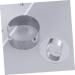 Milisten Cookie Cutters 6 Pcs 430 Cutting Machine Biscuit Chocolate Molds mediumx3pcs Silverx3pcs - Buy Online on GoSupps.com