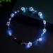 Women Girls LED Light Up Flower Crown Floral Wreath Glowing Headband Garland Bohemian Wedding Party Bridal Headwear PL - Buy Online on GoSupps.com