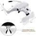 Jzhen Double Eye Head Wearing Magnifying Glass with 5 Lenses 1X 1.5X 2X 2.5X 3.5X Adjustable Headband LED Light Magnifying Glasses for Reading Watch Repairing Sewing Lash Extension Miniature Paint - Buy Online on GoSupps.com