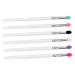 NOLITOY 12 Pcs Eye Shadow Brush Eye Shadow Applicator Eyeshadow Brush Kit Eye Shadow Application Tool Make-up Eyeshadow Brush Big Sequined Eyeshadow Brush Silicone Eyeshadow Brush 14.6x0.9cmx2pcs Assorted Colorx2pcs