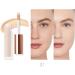 twcrvil Facial Concealer Long Lasting with Brush Makeup Contouring Foundation Eyes Dark Circle Full Coverage Cosmetic Beginner Glossy Skin Color - Buy Online on GoSupps.com