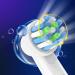 YMPBO EB50 Cross Action 16Pcs Electric Toothbrush Replacement Heads - Extra Soft Dupont Bristles for Gum Care and Plaque Removal - Buy Online on GoSupps.com