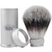 Buy Hans Baier Exclusive Travel Shaving Brush - Vegan Silvertip Hair Travel Kit for Ultimate Grooming | International Shipping Available - Buy Online on GoSupps.com