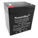 PowerStar 12V 5Ah Replacement Battery for Interstate Power Patrol SEC1055