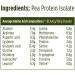 Pulsin Unflavoured Vegan Pea Protein Powder 1kg - 8.0g Protein, 0g Carbs, 41 Kcals - Gluten Free, Palm Oil Free, Dairy Free - Soya Free - Pack of 1 - Buy Online on GoSupps.com