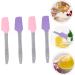 Doitool Mini Silicone Spatula Set - 4 Silicone Wax Filler Tools for Face & Hard Wax Application - Essential Wax Supply Accessories - Buy Online on GoSupps.com