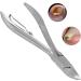 Verdant Touch Stainless Steel Cuticle Nippers Stainless Steel Dead Skin Nail Cuticle Nippers Ingrown Toenails Paronychia Treatment Scissors Professional Dead Skin Remover Pliers 180mm Length - Buy Online on GoSupps.com